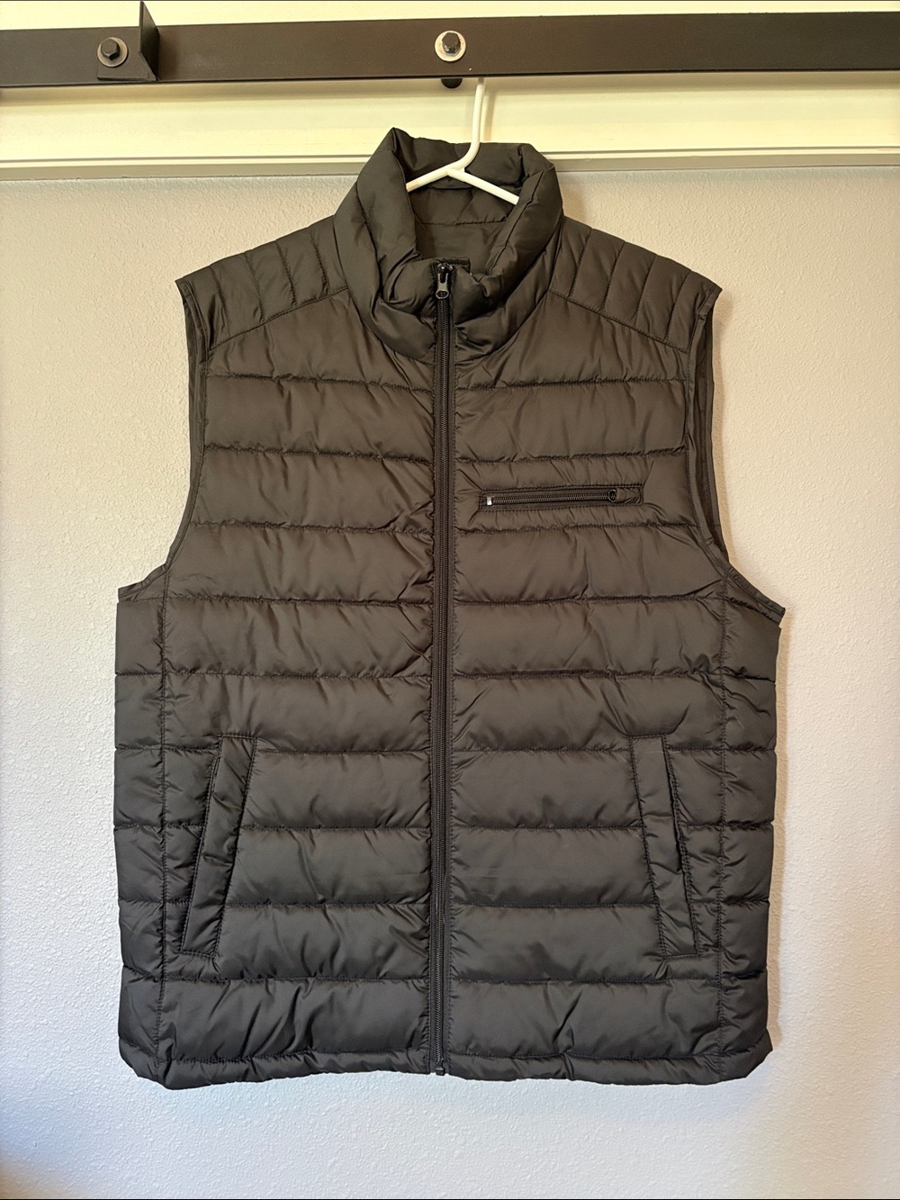 Andrew Marc Men's Quilted Vest - Black